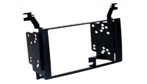 2-DIN frame Hyundai Santa Fe 06-12 zwart