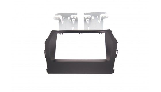2-DIN frame Hyundai Santa Fe 13- zwart