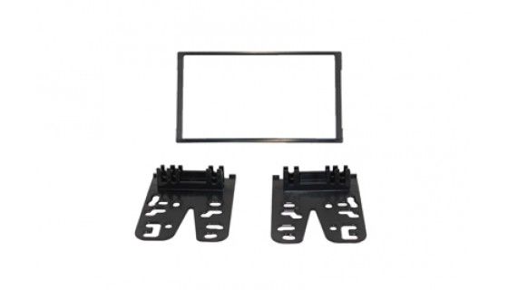2-DIN frame Kia Carnival Rio Sportage Sorento 02-06 zwart