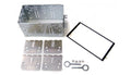 2-DIN frame Kia Sorento 06-09 zwart