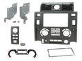 2-DIN frame LR Defender 07-16 zwart retains OEM clock