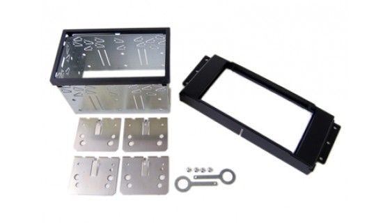 2-DIN frame LR Freelander 07-15 zwart