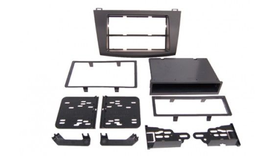 2-DIN frame Mazda 3-serie 09-14 met bakje zwart