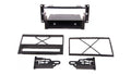 2-DIN frame Nissan Cube 10-14 met bakje zwart