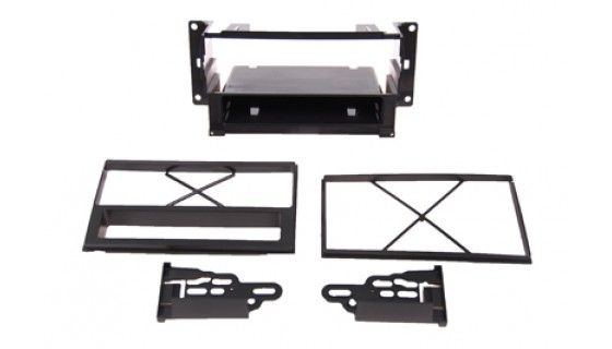 2-DIN frame Nissan Cube 10-14 met bakje zwart