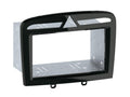 2-DIN frame Peugeot 308 08-14 met sleuven piano zwart