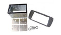 2-DIN frame Seat Ibiza 08-14 metaal grijs-blauw