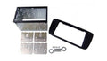 2-DIN frame Seat Ibiza 08-14 metaal zwart-metallic