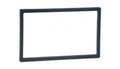 2-DIN frame Universeel rand 118x188 -102x173mm zwart