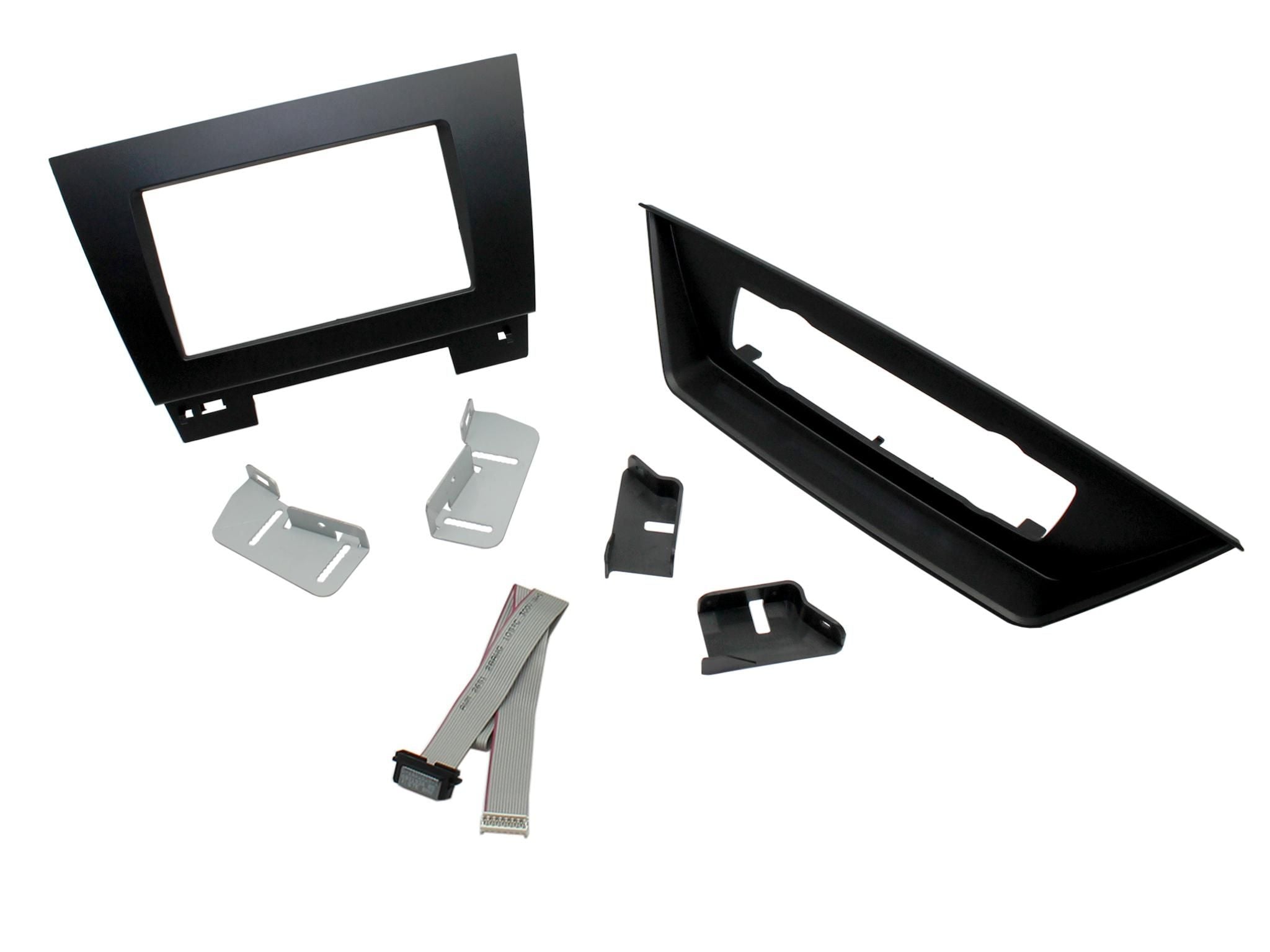 2-DIN frame BMW X1-serie (E84) 09-15 zwart