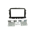 2-DIN frame Fiat 500 15-20 500X 16- zwart