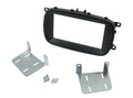 2-DIN frame Fiat 500X 15-21 max 145 mm diepte zwart