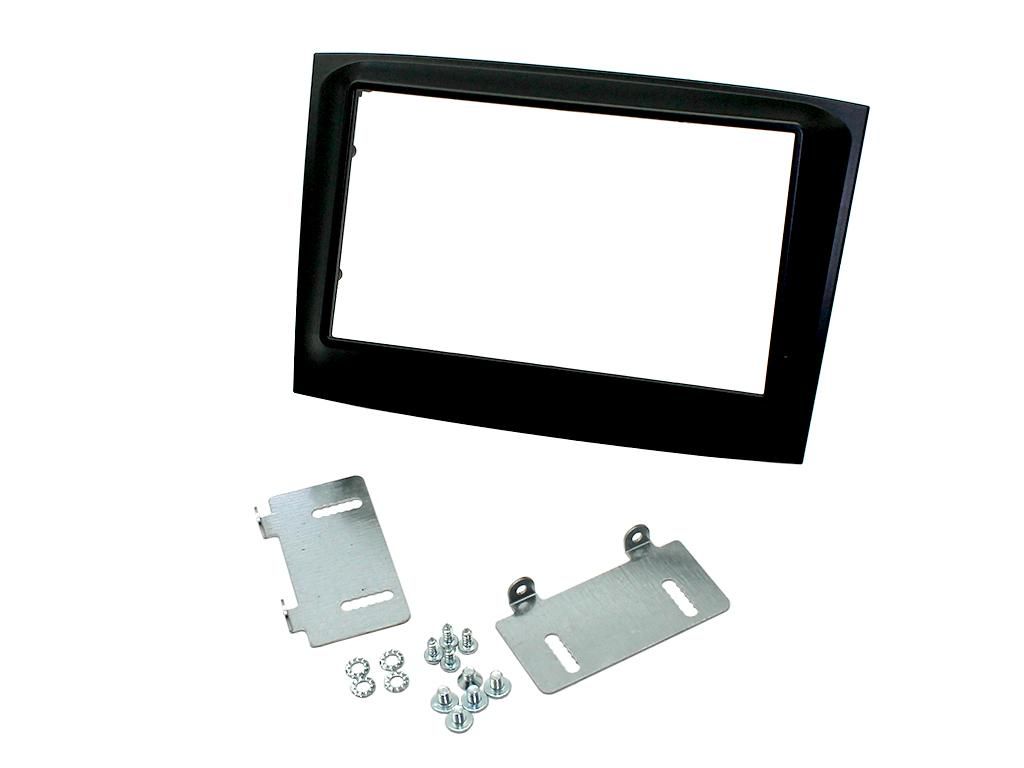 2-DIN frame Fiat Doblo Opel Combo 15- zwart