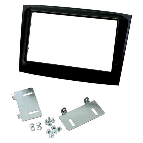 2-DIN frame Fiat Doblo Opel Combo 15- piano zwart