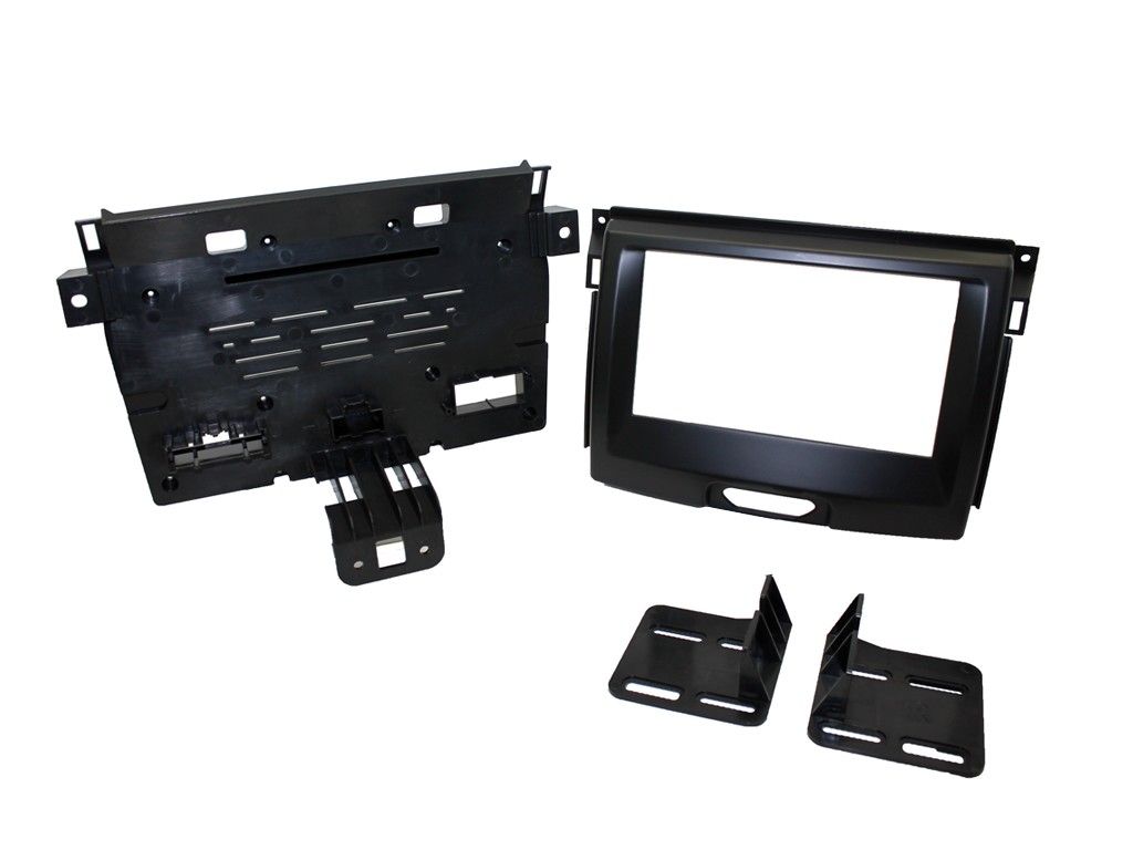 2-DIN frame Ford Ranger 15- zwart niet voor oem SYNC3 8"