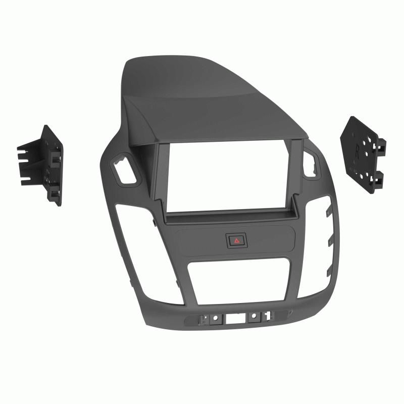 2-DIN frame Ford Transit Connect 19- met OEM Tomtom navi