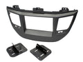 2-DIN frame Hyundai Tucson 15-19 zilver