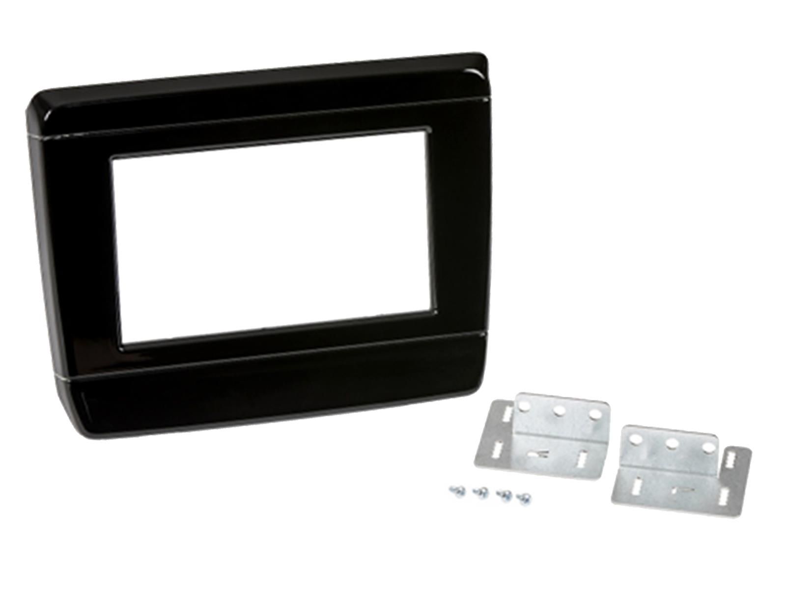 2-DIN frame Isuzu D-Max 20- piano zwart