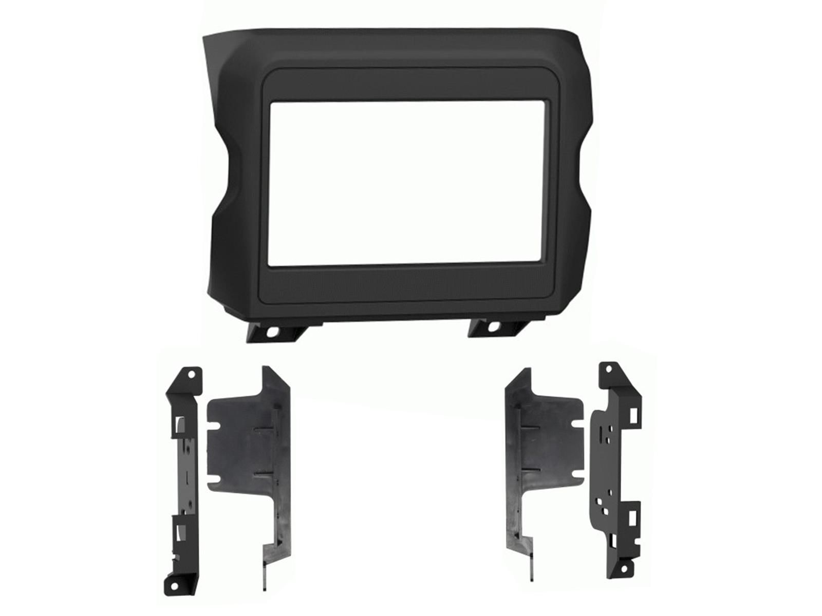 2-DIN frame Jeep Wrangler 18- Gladiator 20- zwart