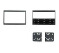 2-DIN frame Mazda 323 626 MX5 00-04 met bakje zwart