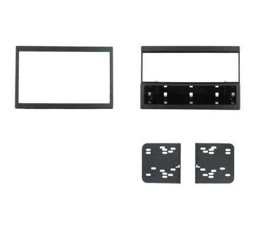 2-DIN frame Mazda 323 626 MX5 00-04 met bakje zwart