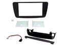 2-DIN frame Mercedes A-class (W176) GLA CLA 13-20 zwart
