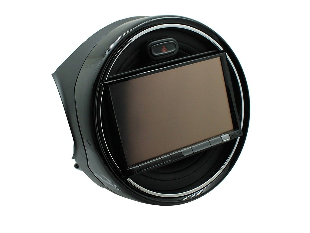 2-DIN frame Mini Cooper (F55 56) Paceman 14- zwart