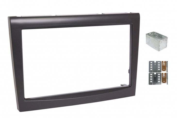 2-DIN frame Porsche 911 Cayman Boxster 09-14 zwart