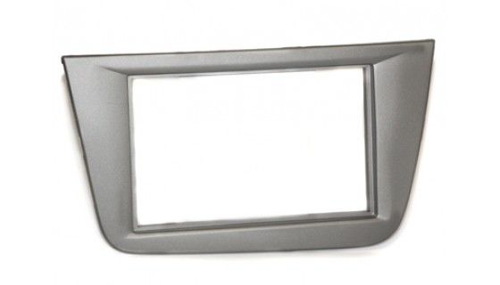 2-DIN frame Seat Altea 04-14 Toledo 05-12 grijs
