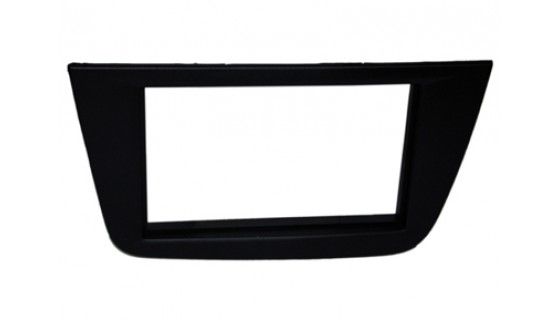 2-DIN frame Seat Altea 04-14 Toledo 05-12 zwart