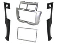 2-DIN frame Toyota Yaris 06-11 zilverkleurig