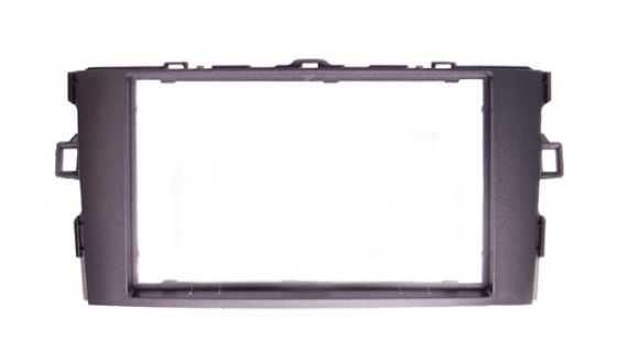 2-DIN frame Toyota Auris 07- ECO donker zilver