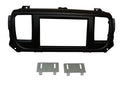 2-DIN frame Citroen Jumpy Expert Vivaro Proace 16- zwart