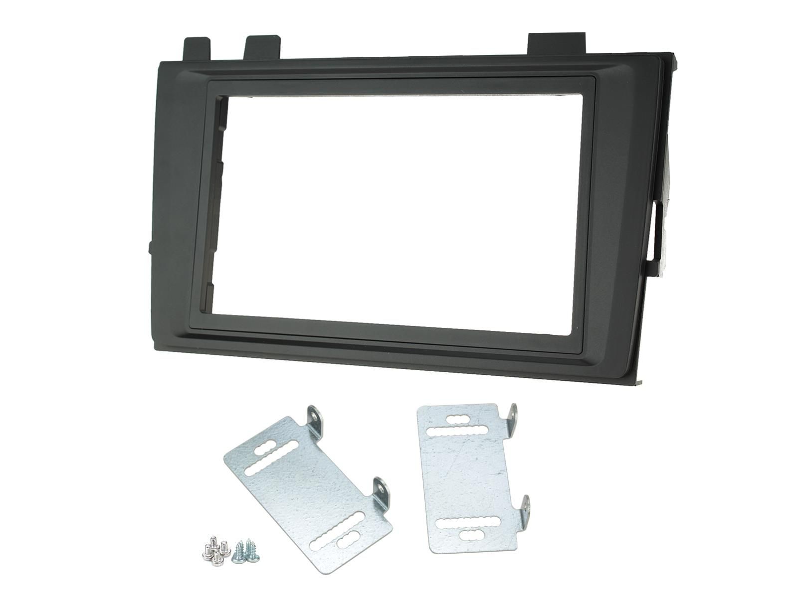 2-DIN frame VW Transporter T6.1 20- zwart
