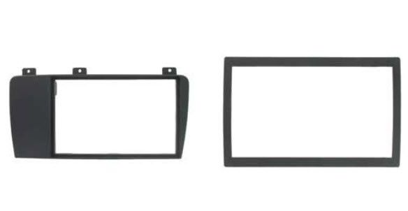 2-DIN frame Volvo S60 V70 XC70 04-09 zwart