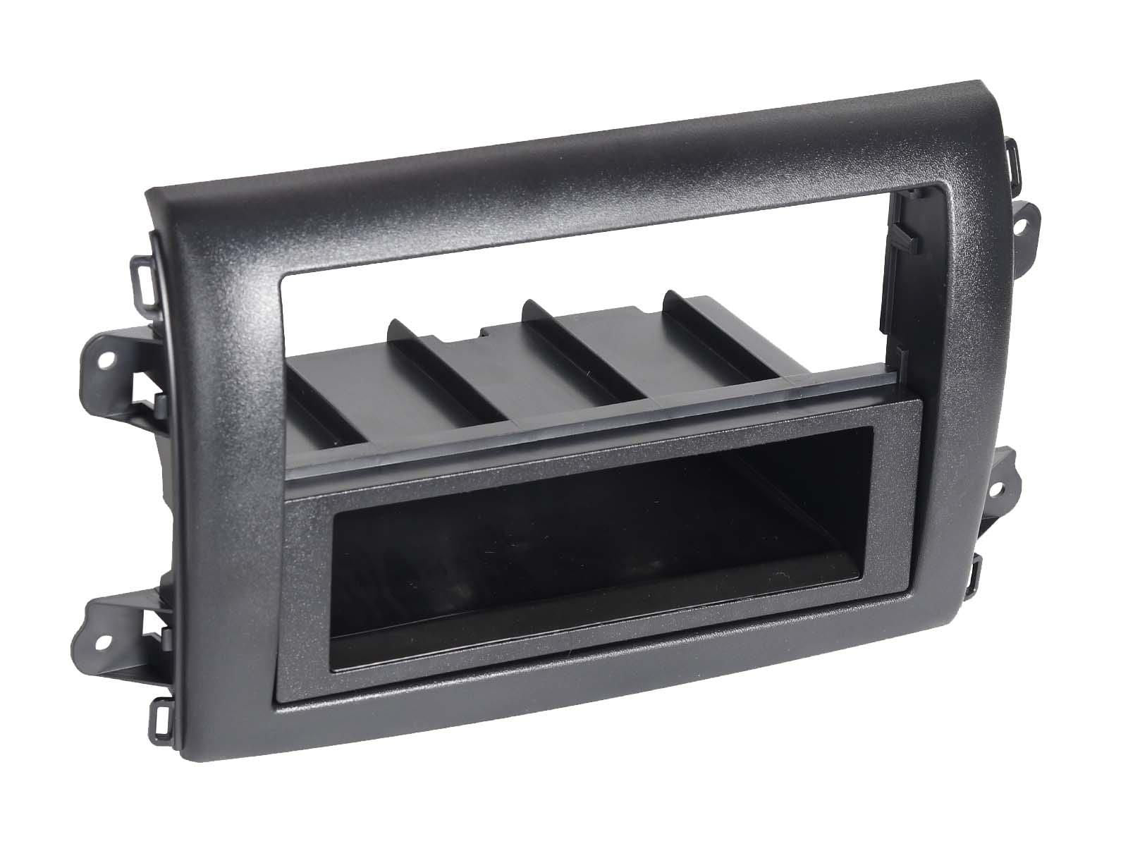2-DIN frame Fiat Ducato (8 series) 21- met bakje zwart