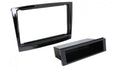 2-DIN frame Fiat Doblo 15- met bakje zwart