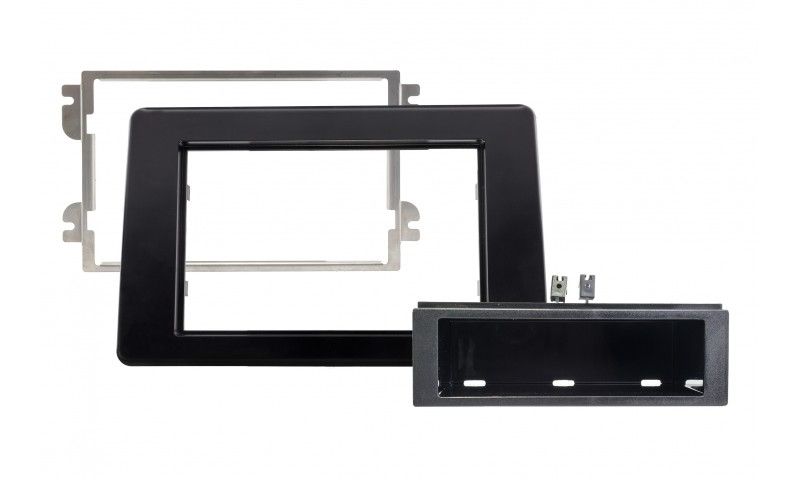 2-DIN frame Opel Movano Renault Master NV400 19- zwart