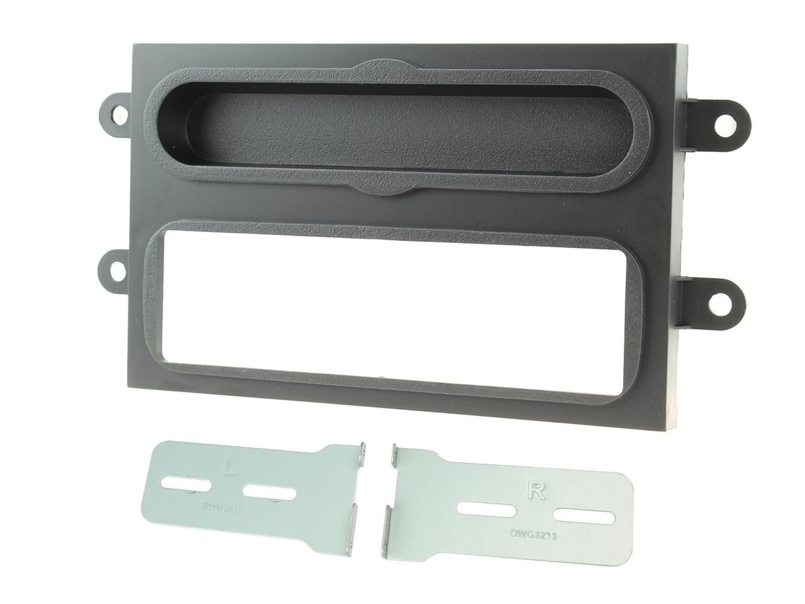 2-DIN frame Renault Twingo 14-21 met bakje mat zwart