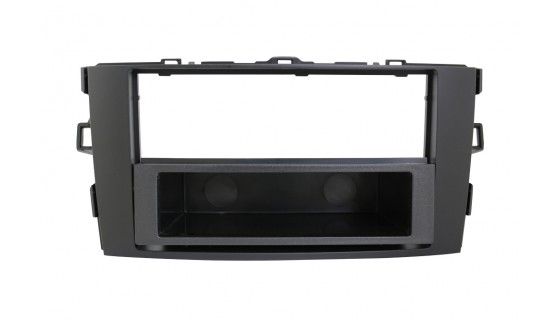 1-DIN frame Toyota Auris 07-12 met bakje zwart