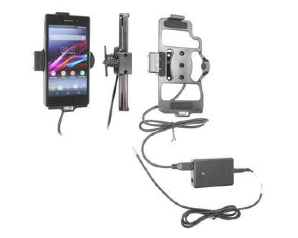 Brodit - Sony Xperia Z1 Actieve houder met vaste voeding. Let op: Uitlopend artikel, Kan niet retour! - Telefoon- & Tablethou