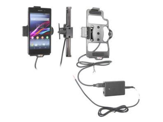 Brodit - Sony Xperia Z1 Actieve houder met vaste voeding. Let op: Uitlopend artikel, Kan niet retour! - Telefoon- & Tablethou