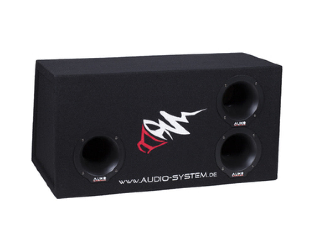 AUDIO SYSTEM enkelvoudige bandpass lege behuizing. Bandpass-behuizing van 75 Liter voor 30 cm Bas