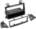 1-DIN Paneel met afleg bakje Mazda MPV 2000-2005 - Premacy 1999-2005 Kleur: Zwart (METRA)