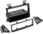 1-DIN Paneel met afleg bakje Mazda MPV 2000-2005 - Premacy 1999-2005 Kleur: Zwart (METRA)