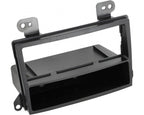 1-DIN Paneel met afleg bakje Mazda MPV 2000-2005 - Premacy 1999-2005 Kleur: Zwart (METRA)
