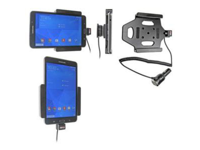 Brodit - Samsung Galaxy Tab 4 7.0 SM-T230/231/235 Actieve houder met 12/24V lader - Telefoon- & Tablethouder - artikel 512636