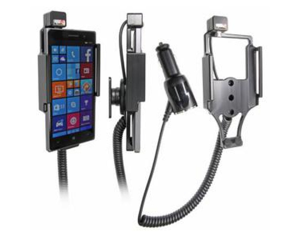 Brodit - Nokia Lumia 830 Actieve houder met 12/24V lader. Let op: Uitlopend artikel, Kan niet retour! - Telefoon- & Tablethou