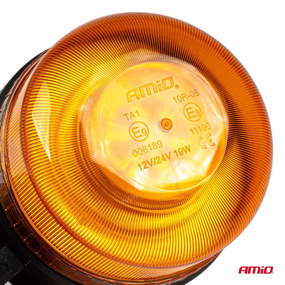 Draadloze LED-waarschuwingslamp R65/R10 12/24V AMiO 03931 - AMiO 03931 - productafbeelding 2
