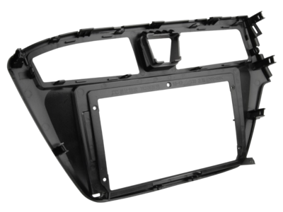ACV - 9" paneel Hyundai i20 (GB) 12/2014-06/2018, met trapeze vormige gevarenlicht knop - Inbouwpanelen - artikel 381143-90-1